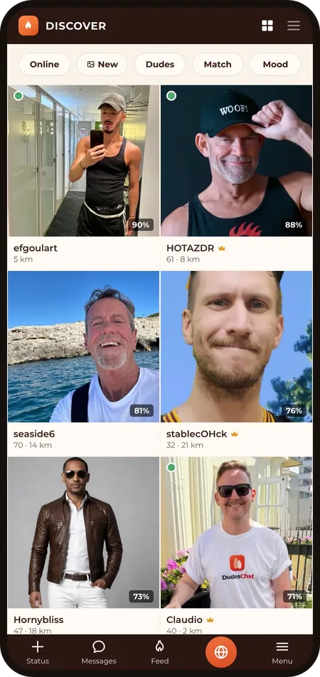 DudesChat app